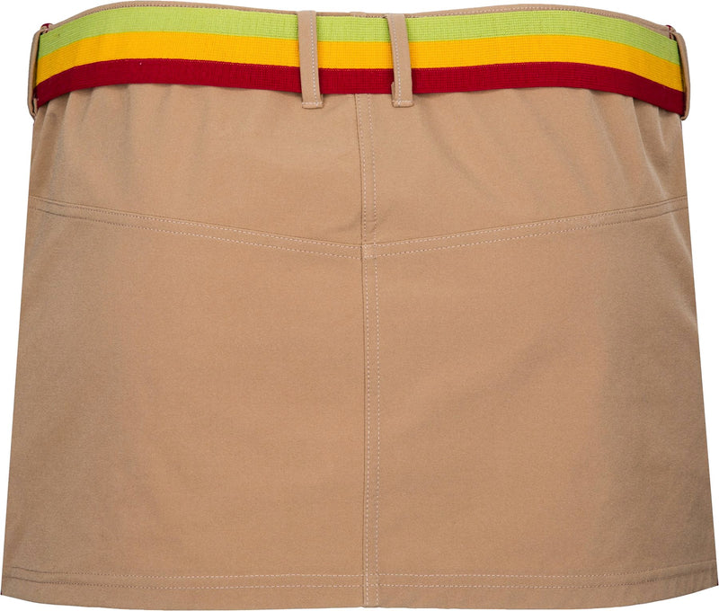 Christian Dior Rasta Belted Mini Skirt