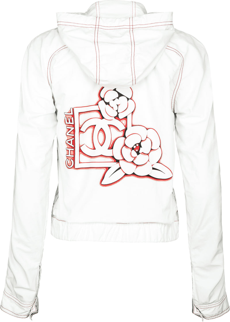 Chanel Spring 2005 Camellia Sport Logo Track Suit
