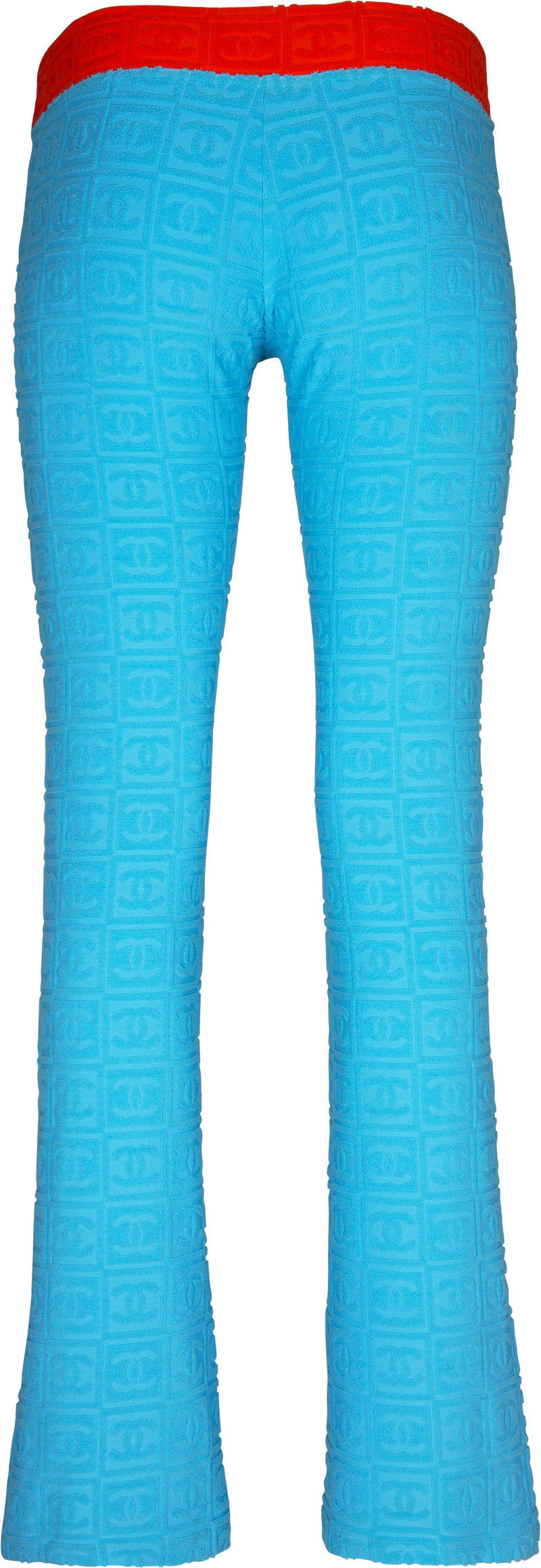 Chanel Spring 2002 Terrycloth Logo Suit