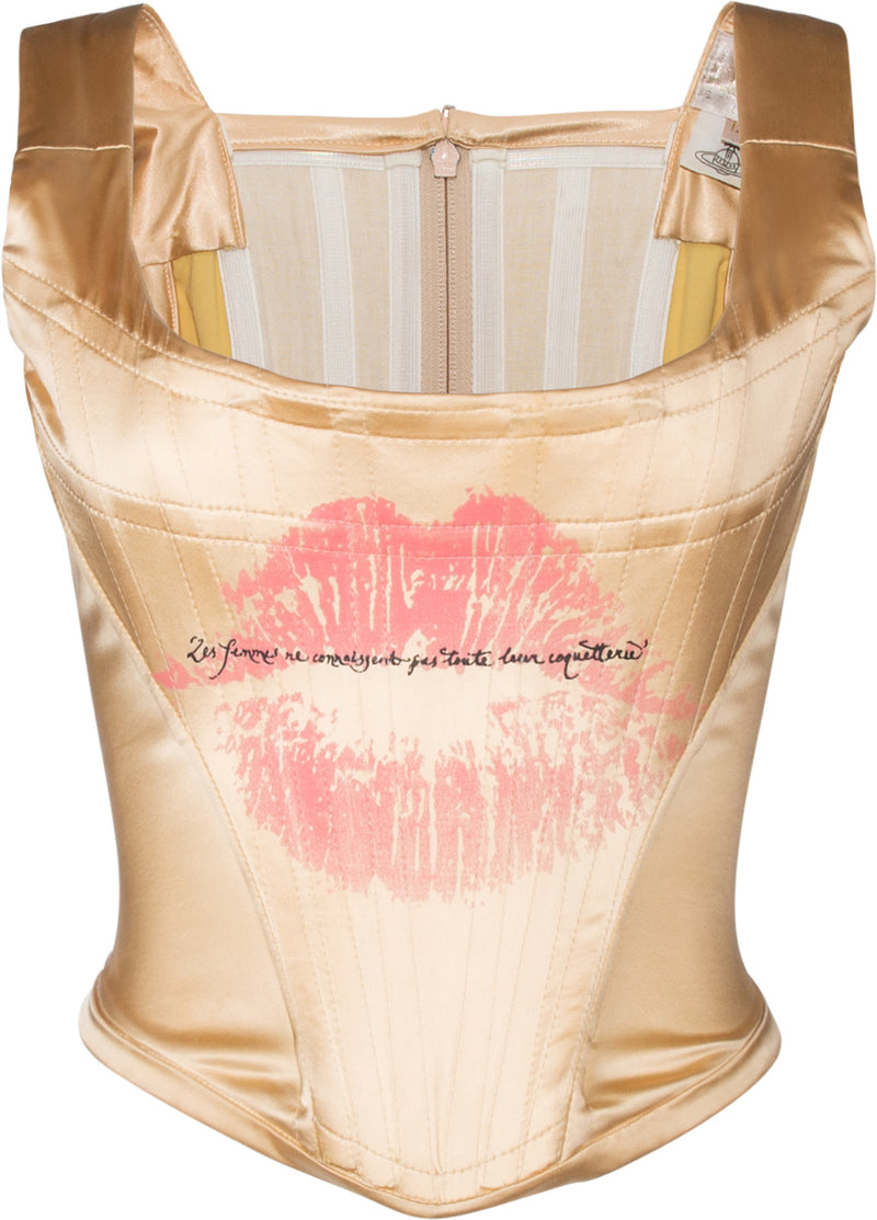 Vivienne Westwood Les Femmes Lips Corset