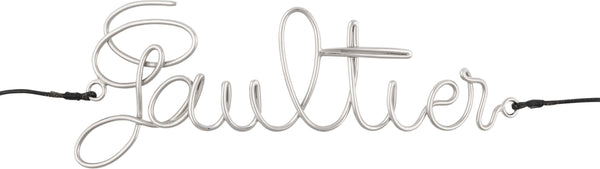 Jean Paul Gaultier Cursive Logo Belt