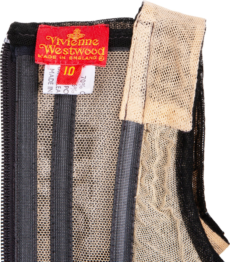Vivienne Westwood Black Lace Portrait Corset