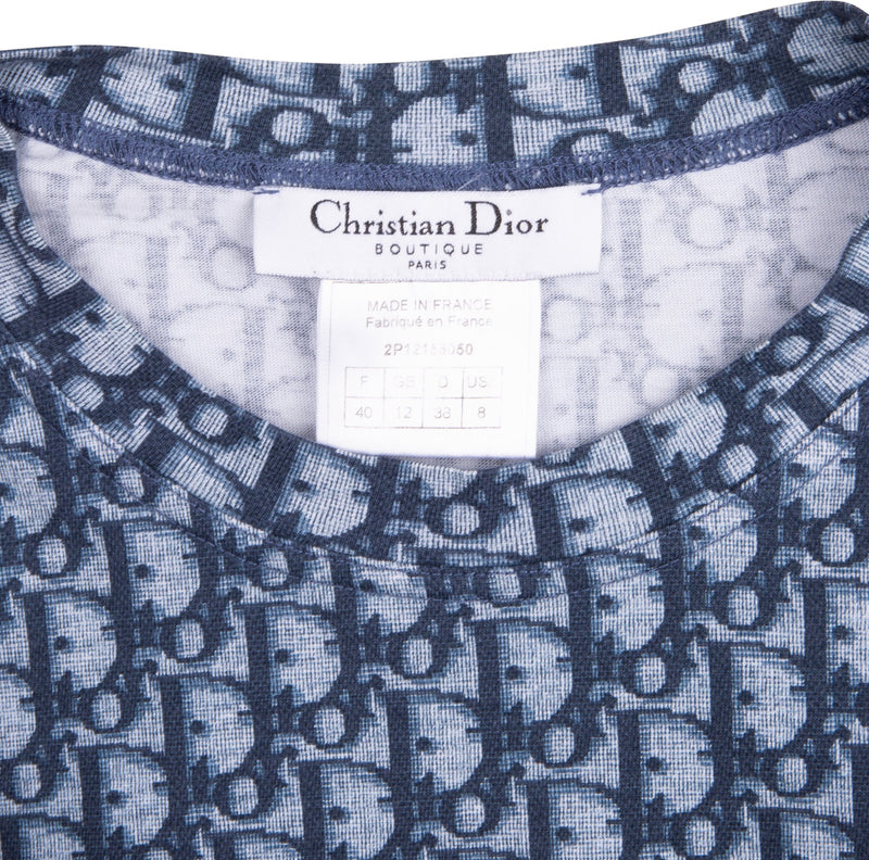 Christian Dior Navy Diorissimo Tee Shirt