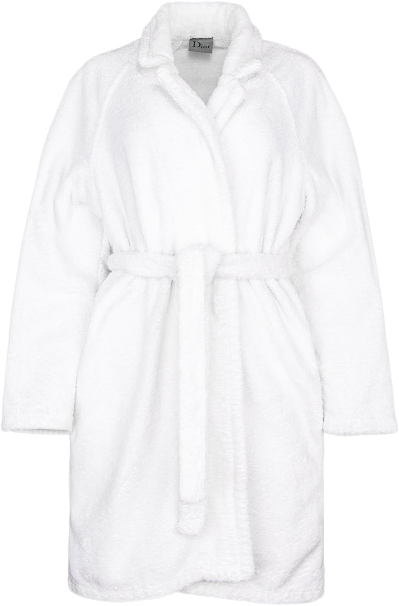 Christian Dior J'Adore Dior Spring 2001 Terry Cloth Robe