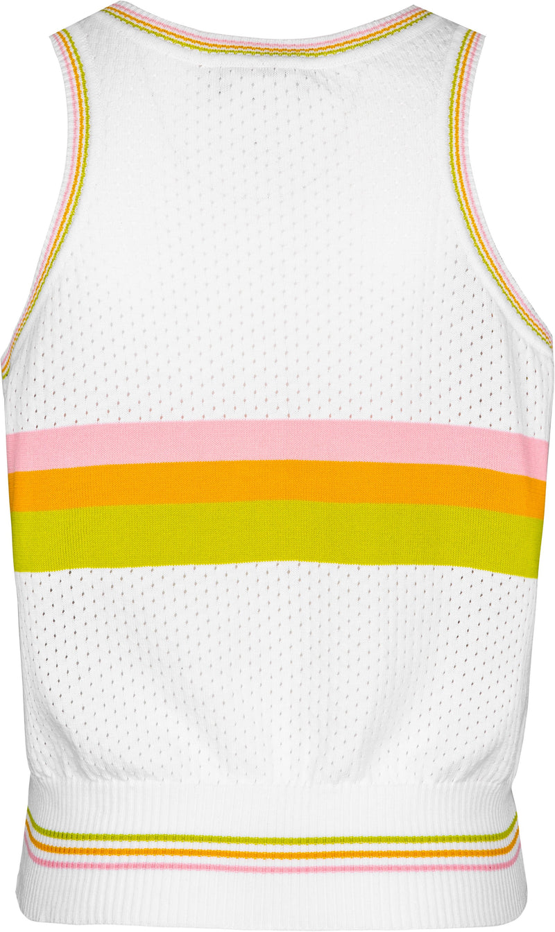 Christian Dior Mesh Logo Tank top