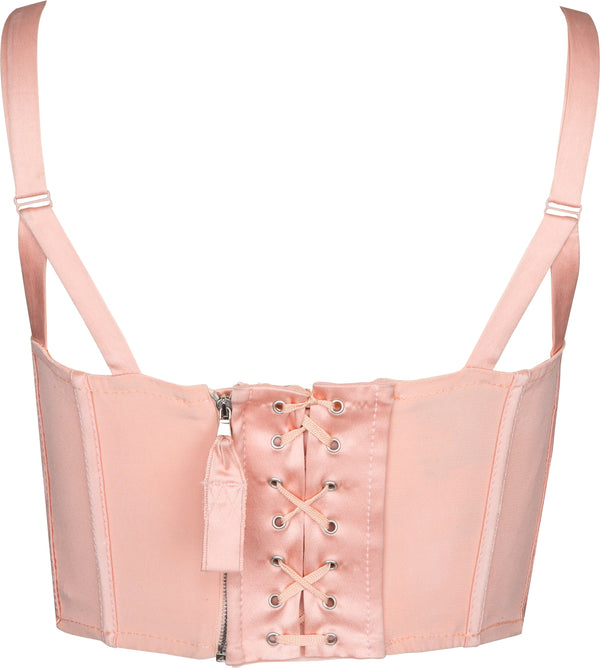 Jean Paul Gaultier Iconic Satin Conical Corset