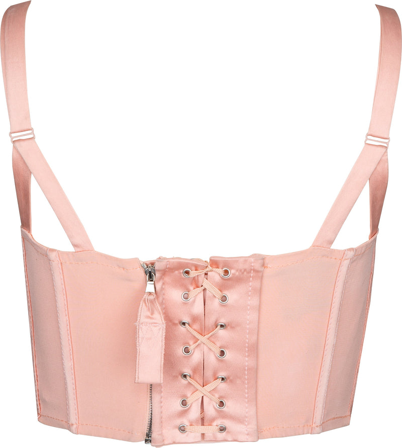 Jean Paul Gaultier Iconic Satin Conical Corset
