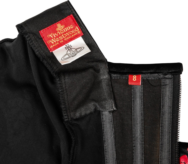 Vivienne Westwood Fall 1990 Velvet Portrait Museum Corset