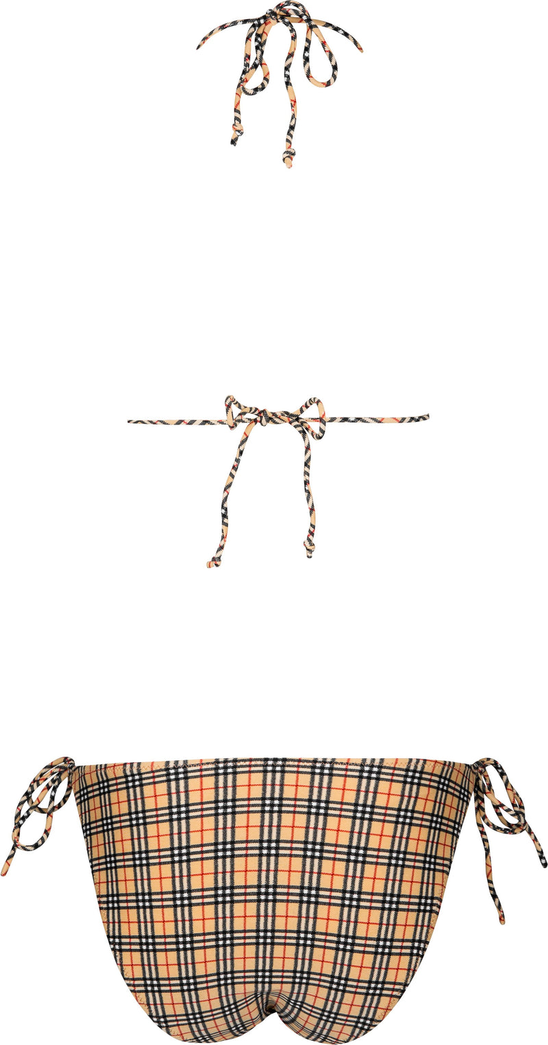 Burberry Three-Piece Skirt Bikini Set