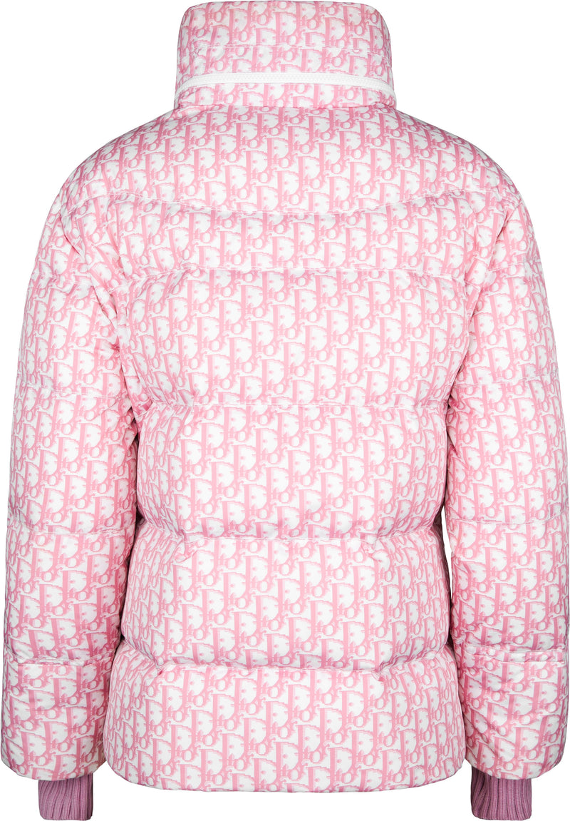 Christian Dior Fall 2003 Pink Diorissimo Puffer Jacket