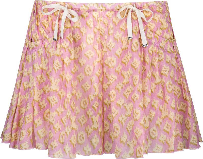 Louis Vuitton Spring 2008 Monogram Watercolor Shorts Skirt