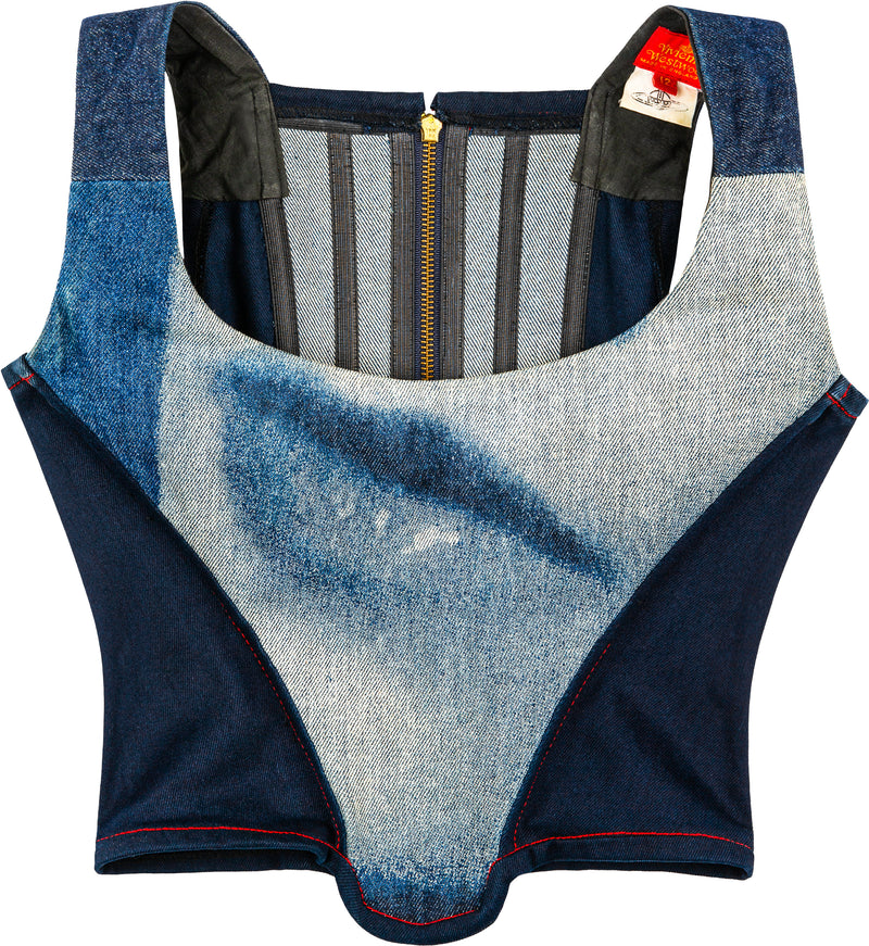 Vivienne Westwood Fall 1992 Always On Camera Marlene Dietrich Lips Corset