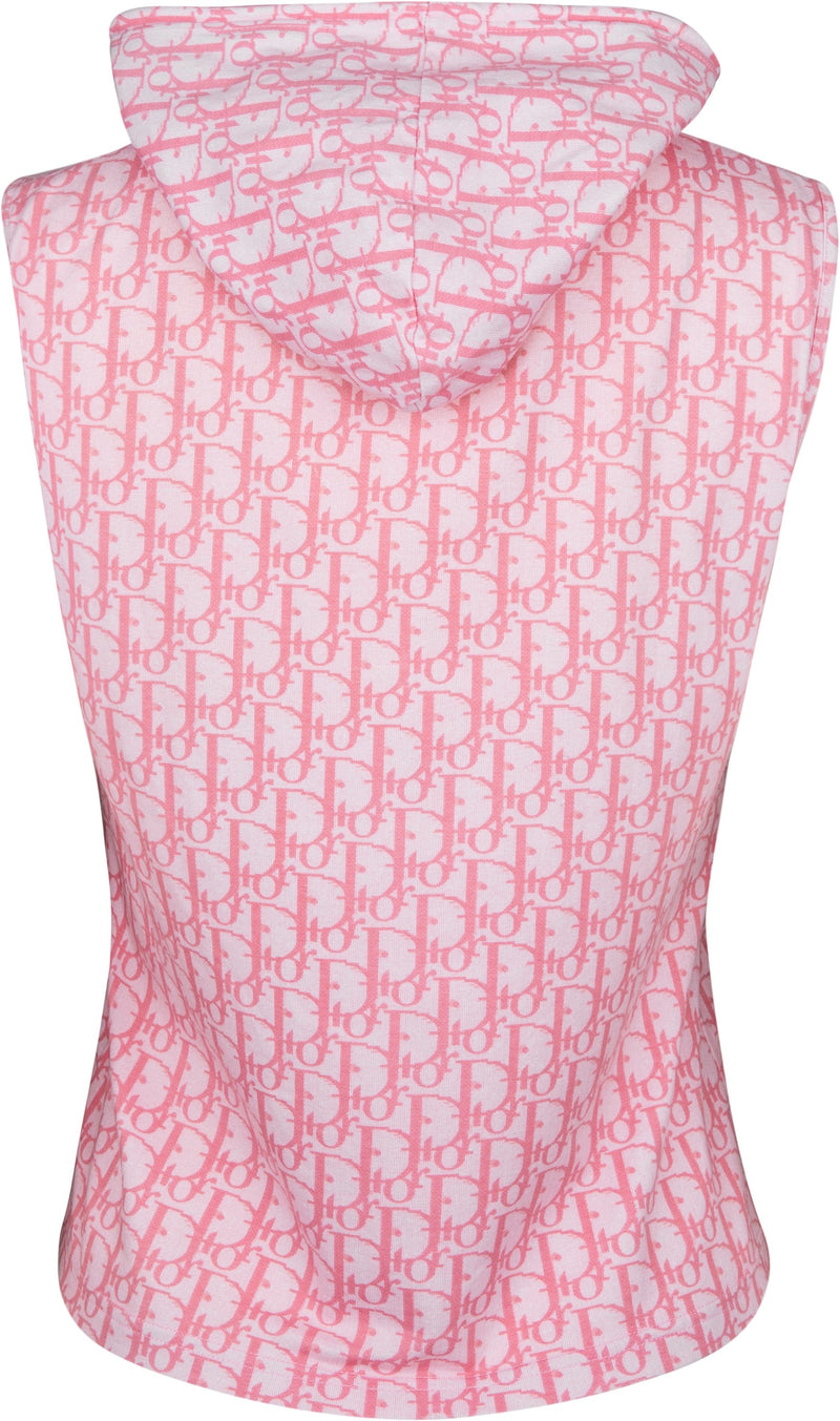 Christian Dior Spring 2004 Girly Diorissimo Lightweight Hoodie Jacket