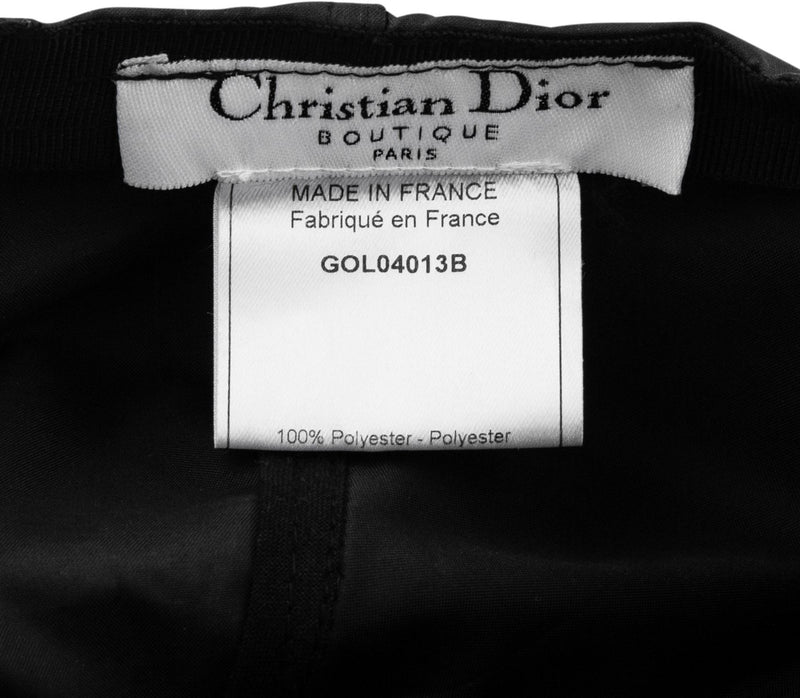 Christian Dior Fall 2004 Golf Collection Embroidered Cap