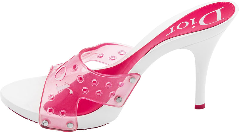 Christian Dior Jelly Logo Platform Sandals