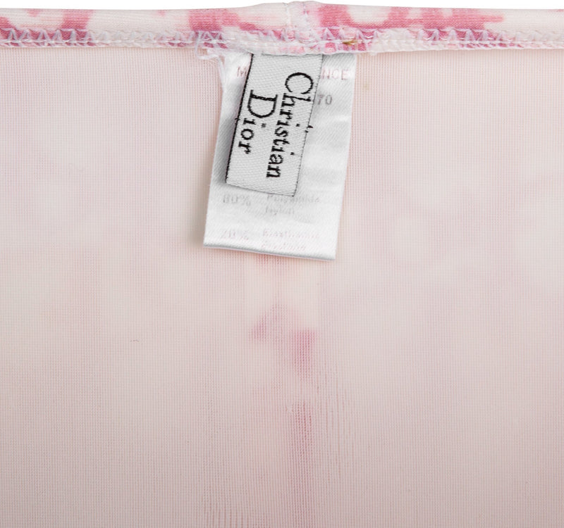 Christian Dior Diorissimo Girly Floral Applique Cami Set