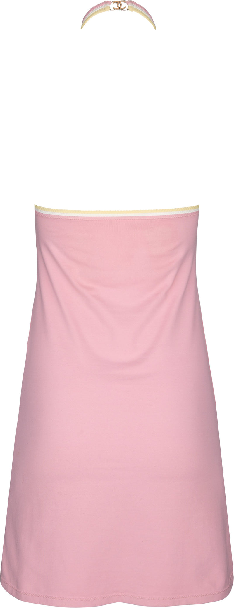 Chanel Cruise 2004 Logo Halter Mini Dress