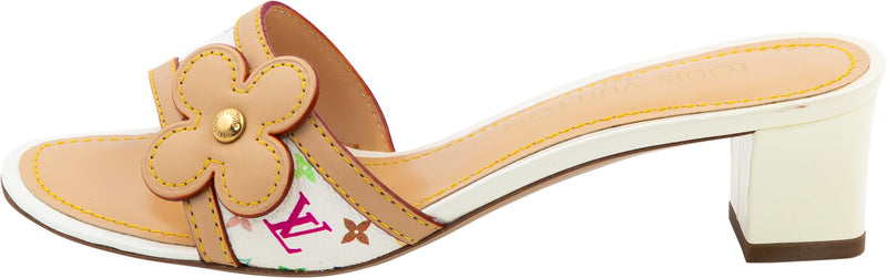 Louis Vuitton Takashi Murakami Monogram Embellished Mules