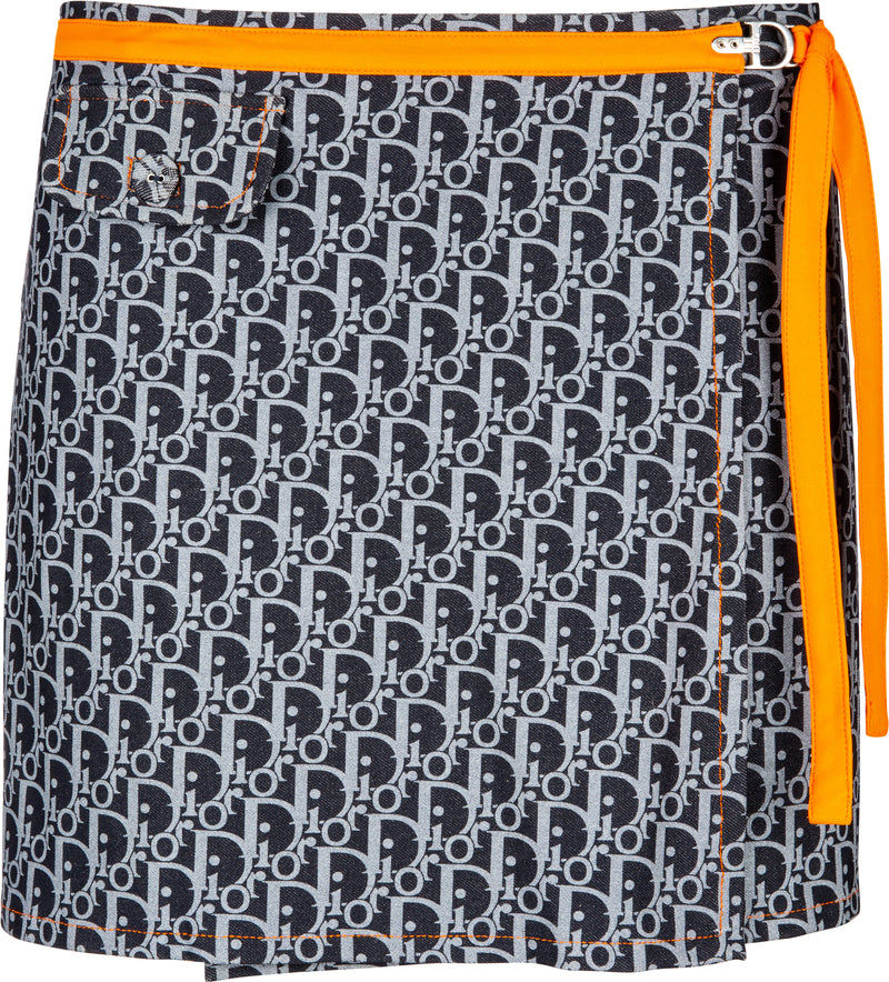 Christian Dior Wrap Flight Skirt