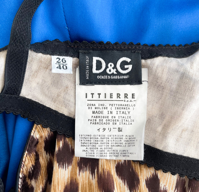 Dolce & Gabbana D&G Spring 2001 Runway Robot Dress